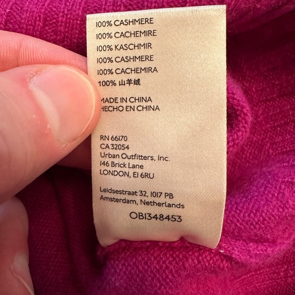 Free People Size Large 100% Cashmere SOLD!!! - Picture 8 of 11